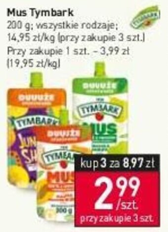 Stokrotka Mus Tymbark 200 g oferta
