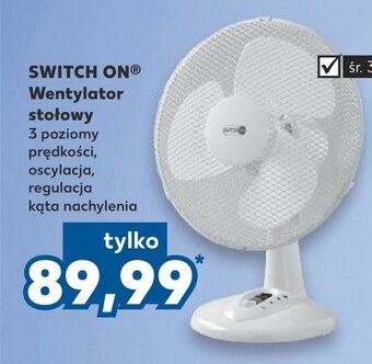 Kaufland Wentylator switch on oferta
