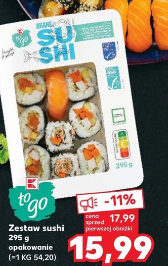 Kaufland Zestaw sushi oferta