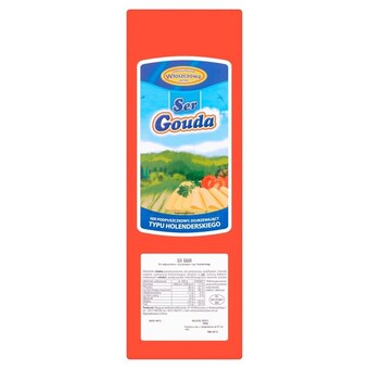 Włoszczowa ser gouda typu holenderskiego