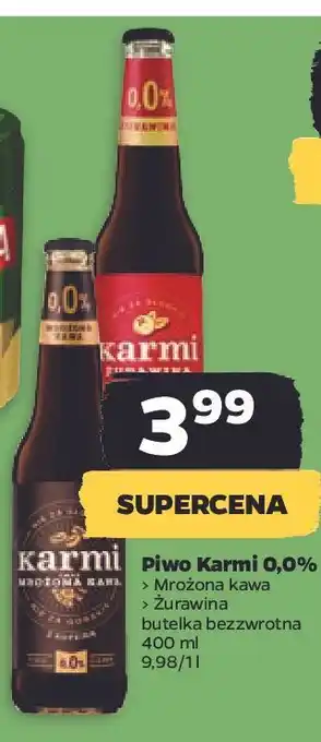 Netto Piwo karmi mrożona kawa oferta