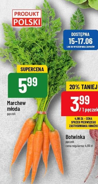 Polomarket Marchew młoda pęczek oferta