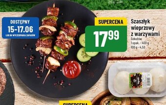 Polomarket Szaszłyk wieprzowy z warzywami Sokołów 400 g oferta