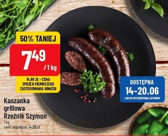 Polomarket Kaszanka grillowa Rzeźnik Szymon 1 kg oferta