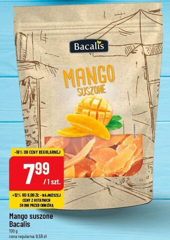 Polomarket Mango suszone Bacalis 100 g oferta