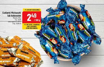 Polomarket Cukierki Michaszki lub kokosowe Mieszko, 100 g oferta