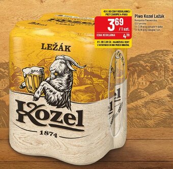 Polomarket Piwo Kozel Ležák 500 ml oferta