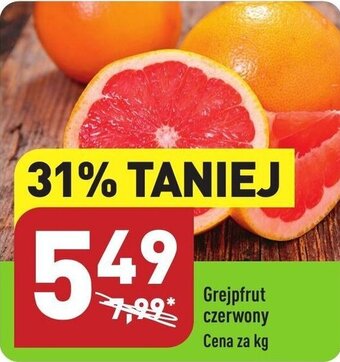 ALDI Grejpfrut czerwony 1 kg oferta