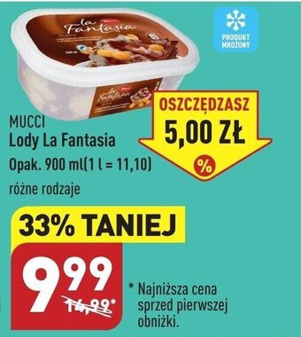 ALDI MUCCI Lody La Fantasia 900 ml oferta