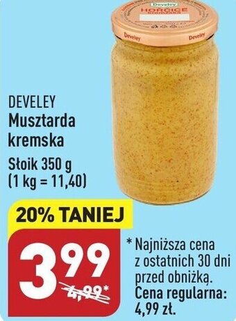 ALDI DEVELEY Musztarda kremska 350g oferta