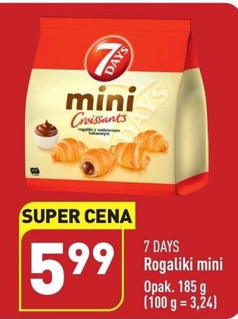 ALDI 7 DAYS Rogaliki mini 185 g oferta