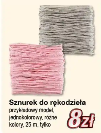 KiK Sznurek do rękodzieła 25m oferta