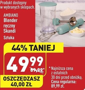 ALDI AMBIANO Blender ręczny Skandi oferta