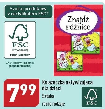 ALDI Książeczka aktywizująca dla dzieci oferta