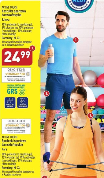 ALDI ACTIVE TOUCH Koszulka sportowa damska/męska oferta