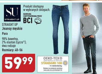 ALDI STRAIGHT UP Jeansy męskie oferta
