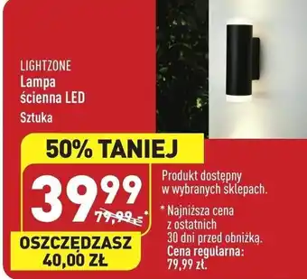 ALDI LIGHTZONE Lampa ścienna LED oferta