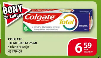 Selgros COLGATE TOTAL PASTA 75 ML oferta