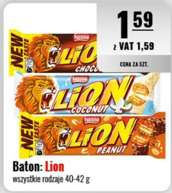 Eurocash Baton: Lion wszystkie rodzaje 40-42 g oferta