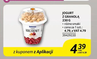 Selgros JOGURT Z GRANOLĄ 230 G oferta
