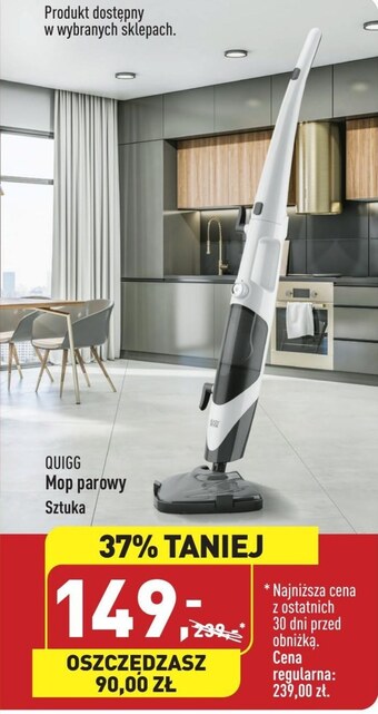 ALDI Mop parowy quigg oferta