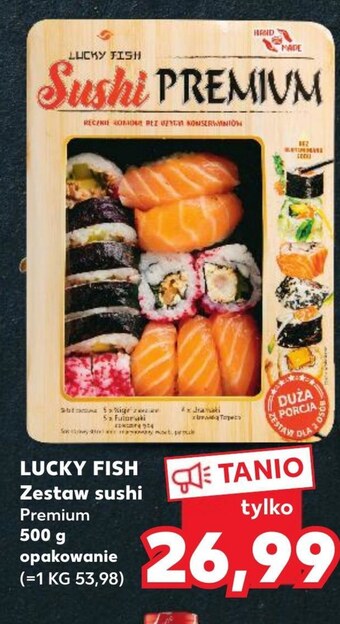 Kaufland Zestaw sushi lucky fish oferta