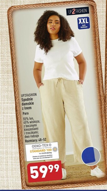 ALDI Spodnie damskie up2fashion oferta
