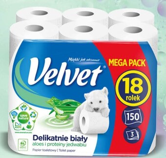 Polomarket Papier toaletowy velvet oferta