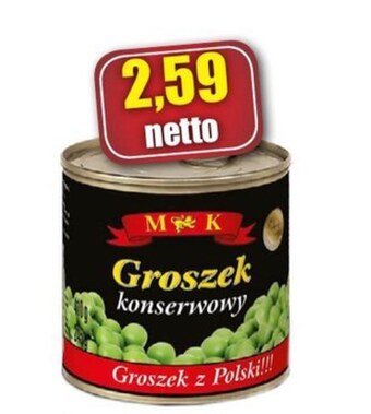 AT Groszek konserwowy mk oferta
