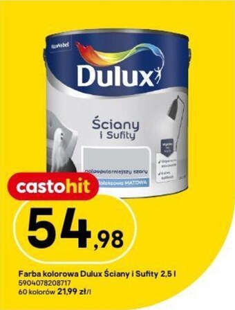Castorama Farba dulux oferta