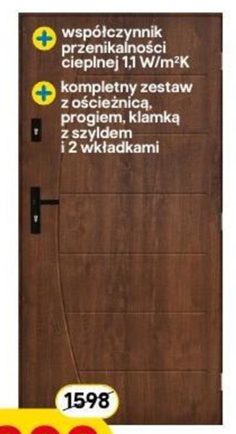 Castorama Drzwi zewnętrzne oferta
