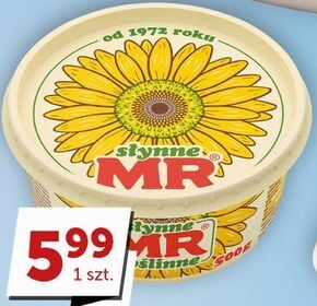 Groszek Mr słynne roślinne margaryna 500 g oferta