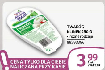 Selgros TWARÓG KLINEK 250 G oferta