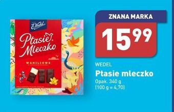 ALDI Czekoladki waniliowe e. wedel ptasie mleczko oferta