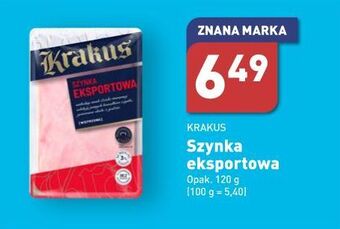 ALDI Szynka eksportowa krakus animex oferta