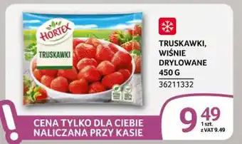 Selgros TRUSKAWKI, WIŚNIE DRYLOWANE 450g oferta