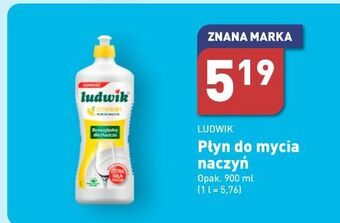 ALDI Płyn do mycia naczyń cytrynowy ludwik oferta