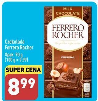 ALDI Czekolada milk original ferrero rocher oferta
