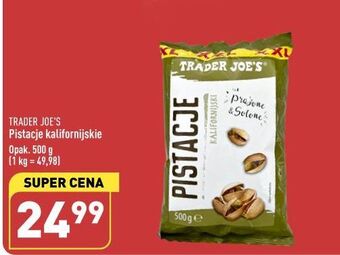 ALDI Pistacje kalifornijskie trader joe's oferta