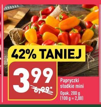 ALDI Papryczki słodkie mini oferta