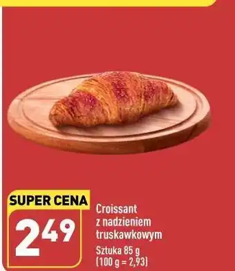 ALDI Croissant z nadzieniem truskawkowym oferta