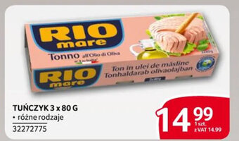 Selgros TUŃCZYK 3 x 80 G oferta