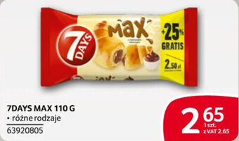 Selgros 7DAYS MAX 110 G oferta