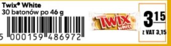 Eurocash Twix White 46g oferta