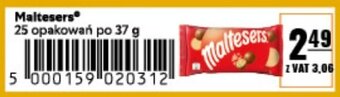 Eurocash Maltesers 25 opakowań po 37 g oferta