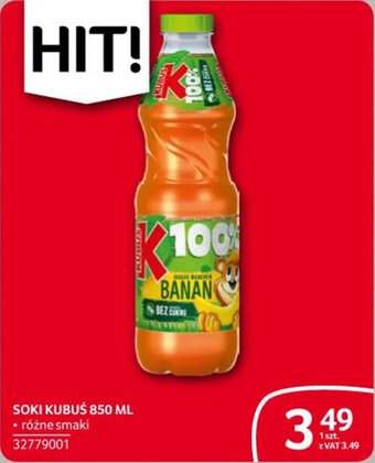 Selgros SOKI KUBUŚ 850 ML oferta