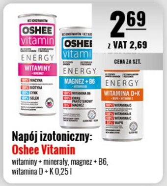 Eurocash Napój izotoniczny: Oshee Vitamin 0.25l oferta