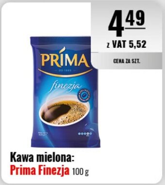 Eurocash Kawa mielona: Prima Finezja 100 g oferta