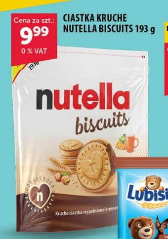 Eurocash CIASTKA KRUCHE NUTELLA BISCUITS 193 g oferta