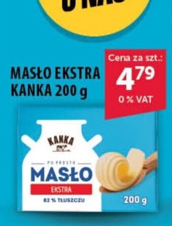 Eurocash MASŁO EKSTRA KANKA 200 g oferta